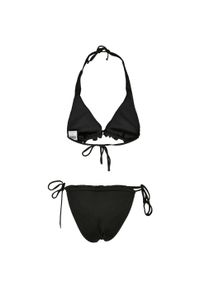 Urban Classics - Zestaw Bikini Dla Kobiet Babylock Ribbed Triangle Cups. Kolor: czarny