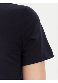 GANT - Gant T-Shirt Shield 4200750 Granatowy Regular Fit. Kolor: niebieski. Materiał: bawełna
