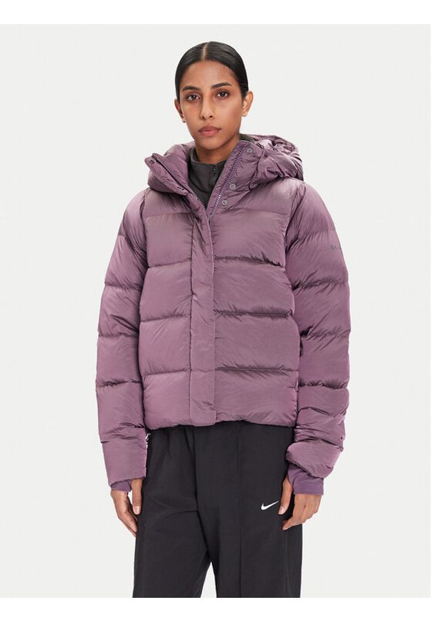 columbia - Columbia Kurtka puchowa Amaze Puff 2133714 Fioletowy Regular Fit. Kolor: fioletowy. Materiał: syntetyk