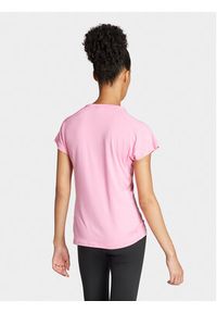 Adidas - adidas Koszulka techniczna Train Essentials IS3963 Różowy Slim Fit. Kolor: różowy. Materiał: syntetyk #5
