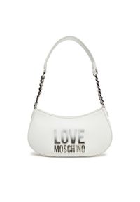 Love Moschino - LOVE MOSCHINO Torba JC4256PP0M Biały. Kolor: biały. Materiał: skórzane