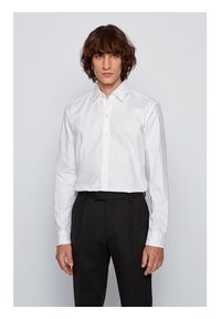 BOSS - Boss Koszula Robbie 50438496 Biały Sharp Fit. Kolor: biały. Materiał: bawełna #3