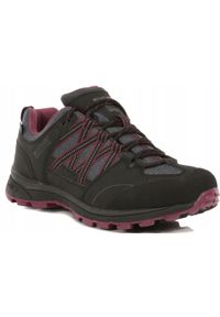 Buty trekkingowe damskie Samaris Low II Regatta. Kolor: czarny. Materiał: guma, poliester. Styl: sportowy