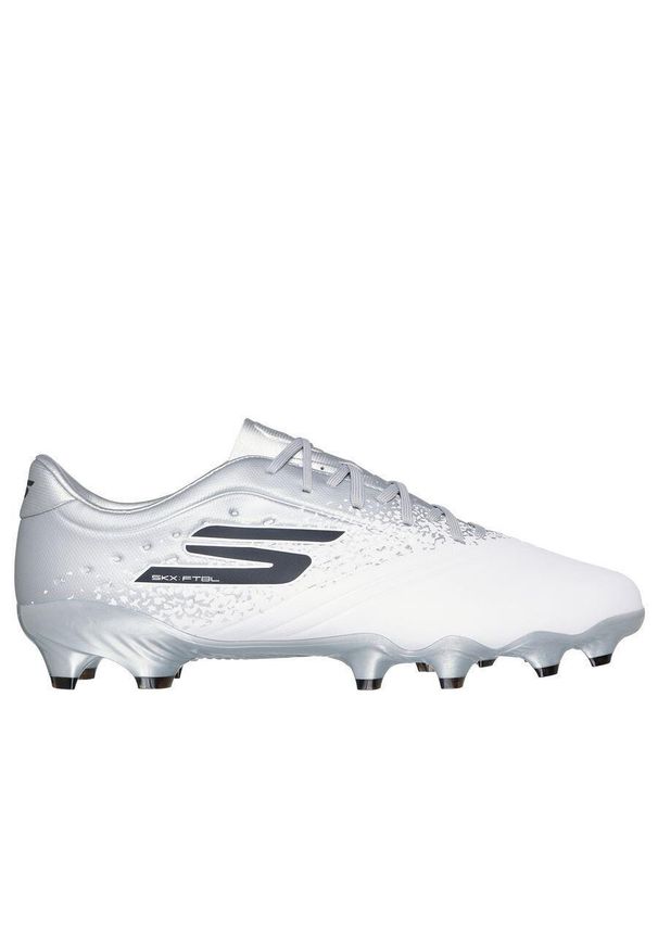 skechers - Buty piłkarskie Skechers Razor 1.5 Academy FG. Kolor: biały, szary, wielokolorowy. Model: Skechers Sport. Sport: piłka nożna