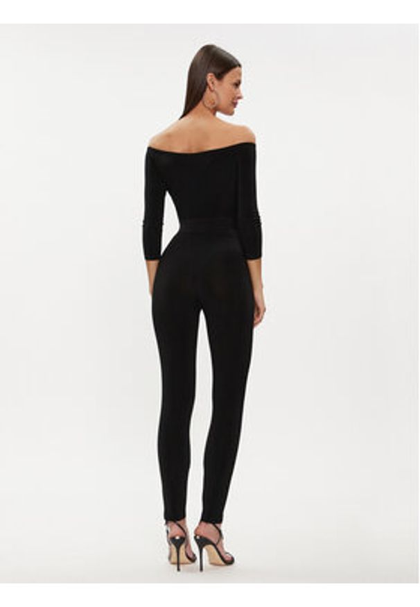 NORMA KAMALI Kombinezon KK123JPL964001 Czarny Slim Fit. Kolor: czarny. Materiał: syntetyk