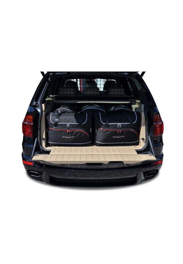 KJUST - Torby Do Bagażnika Bmw X5 2006-2013 5Szt Kjust. Kolor: czarny. Styl: sportowy