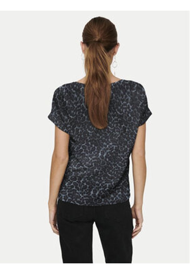 only - ONLY T-Shirt Moster 15182852 Szary Regular Fit. Kolor: szary. Materiał: wiskoza