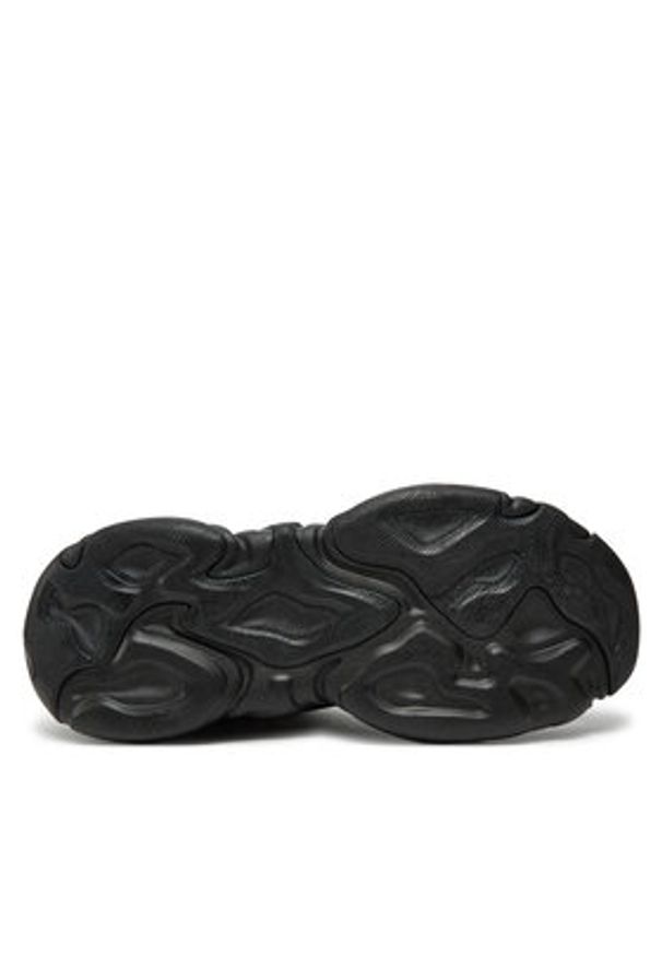 Guess Sneakersy FMPCES ELL12 Czarny. Kolor: czarny. Materiał: materiał