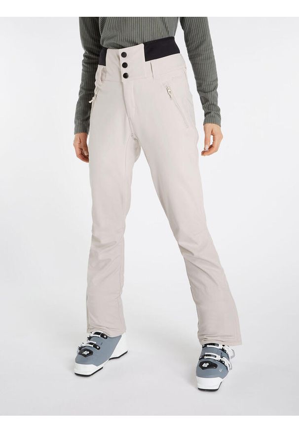 Spodnie damskie Protest PRTLULLABY softshell snowpants. Kolor: biały. Materiał: softshell. Sezon: zima. Sport: narciarstwo