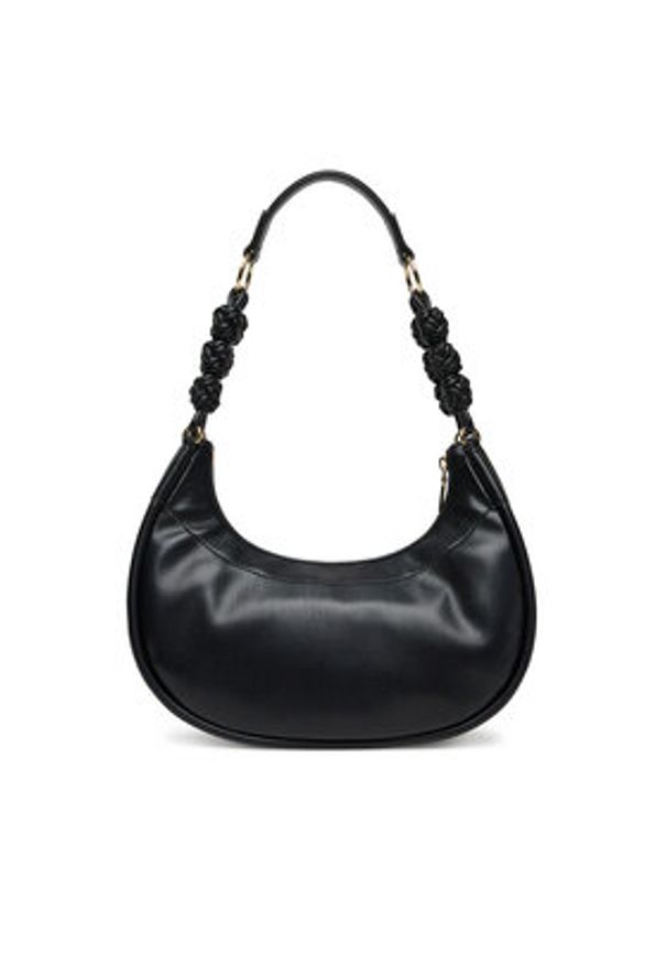 Love Moschino - LOVE MOSCHINO Torebka JC4237PP0MKL0000 Czarny. Kolor: czarny. Materiał: skórzane