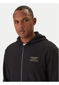 EA7 Emporio Armani Bluza 7M001339 AF21099 Czarny Regular Fit. Kolor: czarny. Materiał: syntetyk #4