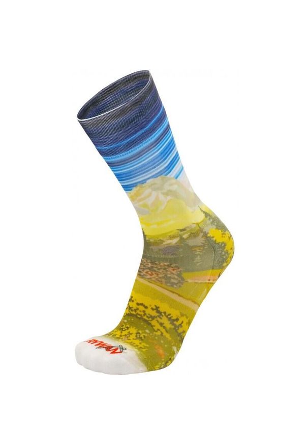 RYWAN - Para skarpet w stylu górskim Rywan No Limit Graphik. Kolor: niebieski. Sport: turystyka piesza