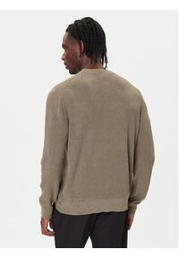 BOSS Sweter P-Horso 50549989 Brązowy Regular Fit. Kolor: brązowy. Materiał: wiskoza, syntetyk #3