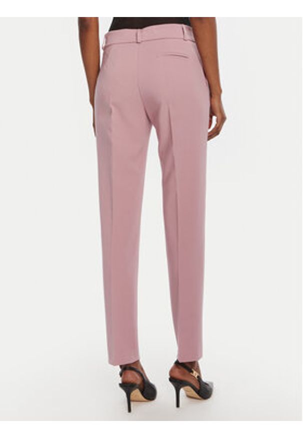 Rinascimento Chinosy CFC0126225003 Różowy Slim Fit. Kolor: różowy. Materiał: syntetyk