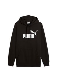Puma - Męska Bluza Z Kapturem Essentials No 1 Logo. Typ kołnierza: kaptur. Kolor: czarny