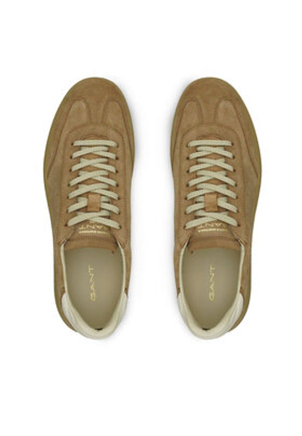 GANT - Gant Sneakersy 30633958 Brązowy. Kolor: brązowy. Materiał: skóra, zamsz
