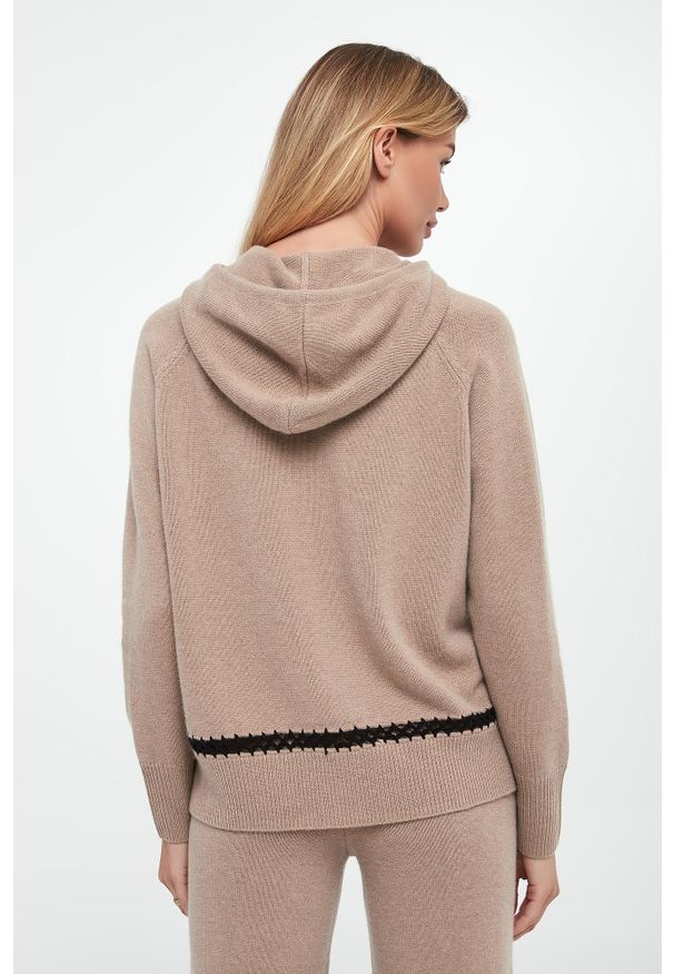 Ermanno Firenze - Sweter damski wełniany ERMANNO FIRENZE. Materiał: wełna