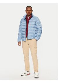 Tommy Jeans Kurtka puchowa DM0DM20658 Niebieski Regular Fit. Kolor: niebieski. Materiał: syntetyk #6