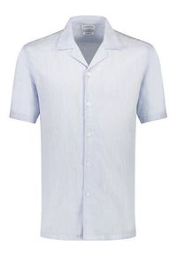 Lindbergh Koszula 30-203319 Błękitny Relaxed Fit. Kolor: niebieski. Materiał: bawełna