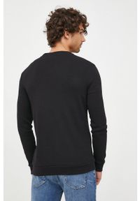 JOOP! - Joop! bluza bawełniana męska kolor czarny z nadrukiem. Kolor: czarny. Materiał: bawełna. Wzór: nadruk #4