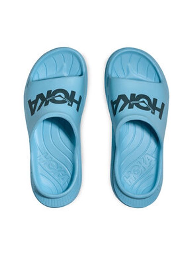 HOKA - Hoka Klapki Ora Atheltic 1155154 Niebieski. Kolor: niebieski. Materiał: syntetyk