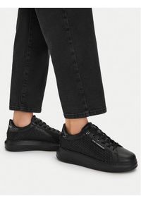 Karl Lagerfeld - KARL LAGERFELD Sneakersy KL62577N Czarny. Kolor: czarny. Materiał: skóra #1