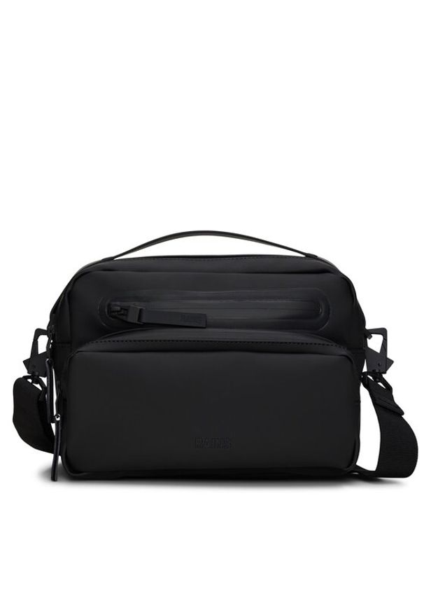 Rains Saszetka Cargo Box Bag W3 14110 Czarny. Kolor: czarny. Materiał: materiał