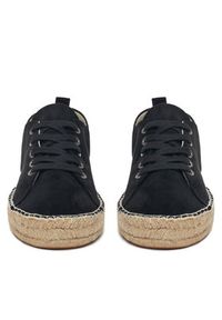 DeeZee Espadryle ZF230819 Czarny. Kolor: czarny. Materiał: materiał #4