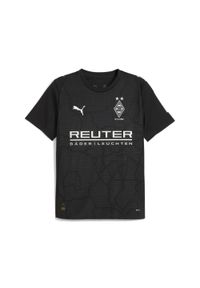 Puma - Męska trzecia koszulka Borussia Mönchengladbach 25/26 PUMA. Kolor: czarny, biały, wielokolorowy. Sport: bieganie #1