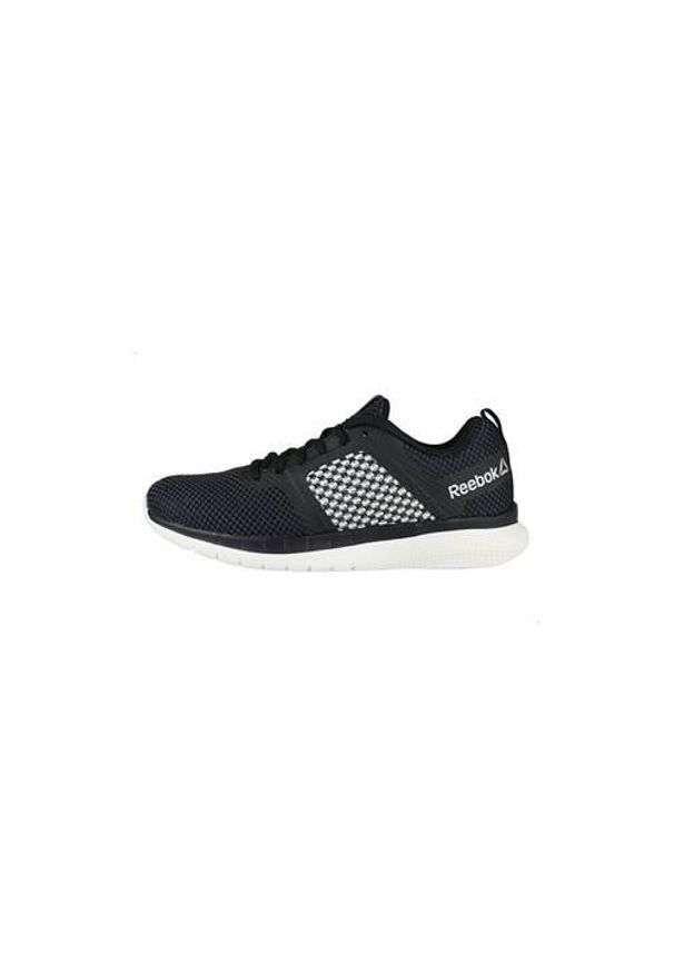 Buty do chodzenia damskie Reebok PT Prime Run. Zapięcie: sznurówki. Kolor: czarny, wielokolorowy. Materiał: materiał, tkanina, syntetyk. Szerokość cholewki: normalna. Sport: turystyka piesza, bieganie