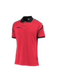 Hummel koszulka T-shirt męski hmlAuthentic Charge Functional Polo. Typ kołnierza: polo. Kolor: czerwony