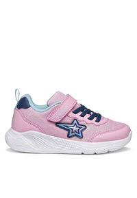 Sneakersy Geox. Kolor: różowy