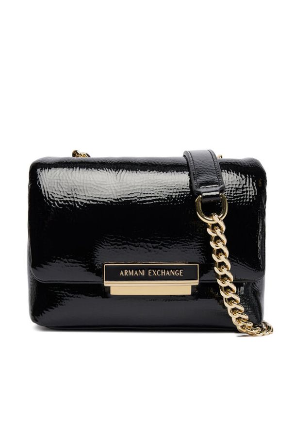 Armani Exchange Torebka XW000357 AF17239 UC001 Czarny. Kolor: czarny. Materiał: skórzane