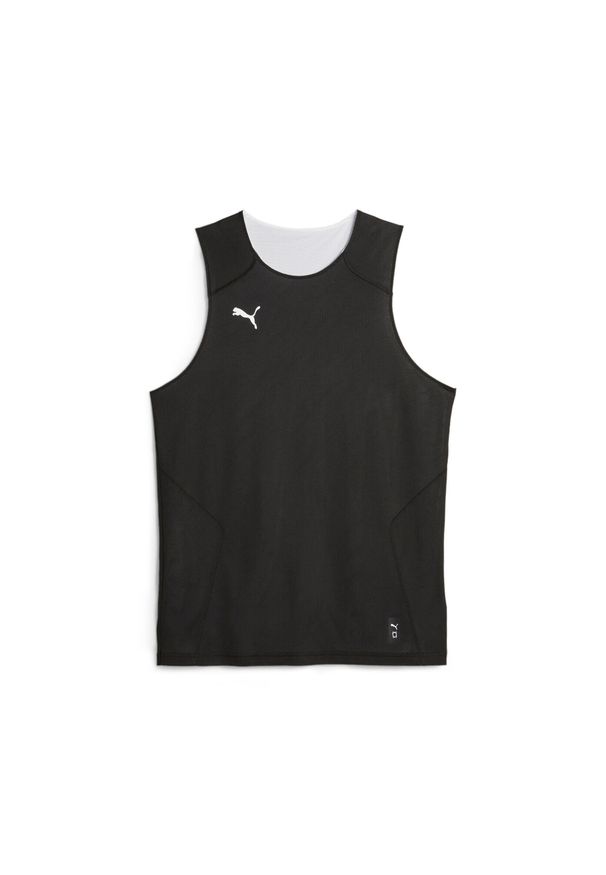 Jersey Puma Hoops team reverse practice. Kolor: czarny. Materiał: jersey. Sport: koszykówka