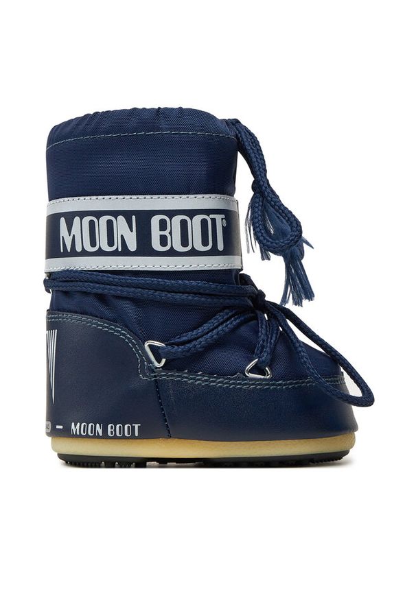 Śniegowce Moon Boot. Kolor: niebieski