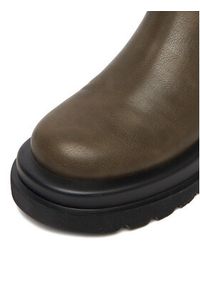 DeeZee Sztyblety 7223-1-OLIVE Zielony. Kolor: zielony. Materiał: syntetyk, materiał #3