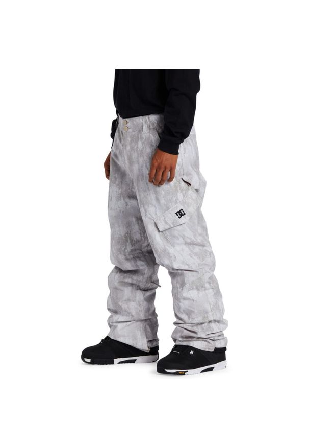 Spodnie snowboardowe męskie DC Shoes Banshee 10K Weather Defense. Kolor: szary. Materiał: poliamid. Sezon: zima. Sport: snowboard