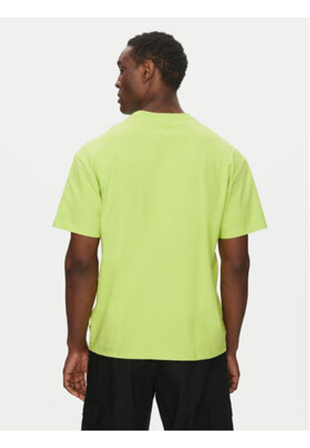 Quiksilver T-Shirt EQYZT08017 Zielony Regular Fit. Kolor: zielony. Materiał: bawełna