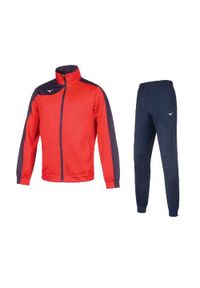 Dres Mizuno Team kobe knitted. Kolor: czerwony, niebieski, wielokolorowy. Materiał: dresówka. Sport: fitness #1
