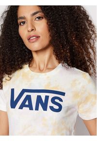 Vans T-Shirt Logo Wash Crew VN0A7RSB Kolorowy Regular Fit. Materiał: bawełna. Wzór: kolorowy #4
