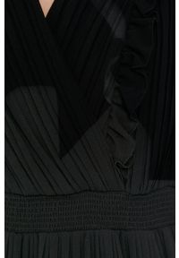 DKNY - Dkny - Sukienka. Okazja: na co dzień. Kolor: czarny. Typ sukienki: plisowane, proste. Styl: casual #4