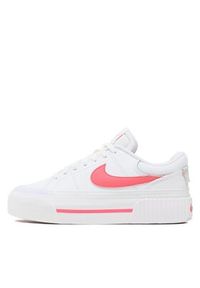 Nike Buty Wmns Nike Court Legacy Lift DM7590 102 Biały. Kolor: biały. Materiał: skóra. Model: Nike Court #4