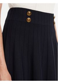 Guess Spódnica mini W5YD65 Z0130 Granatowy Regular Fit. Kolor: niebieski. Materiał: wiskoza