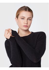 Moss Copenhagen Sweter Femme 17223 Czarny Regular Fit. Kolor: czarny. Materiał: syntetyk