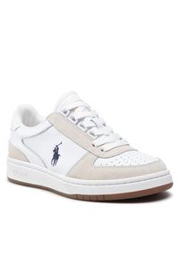 Polo Ralph Lauren Sneakersy Polo Crt Pp 809834463002 Biały. Kolor: biały. Materiał: skóra #3