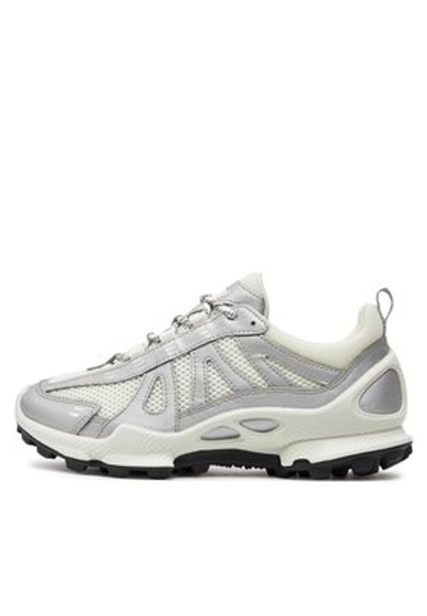 ecco - ECCO Sneakersy Biom C-Trail 80322351366 Srebrny. Kolor: srebrny. Materiał: skóra