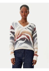 Desigual Sweter Wasilla 25WWJF21 Kolorowy Regular Fit. Materiał: syntetyk. Wzór: kolorowy #1