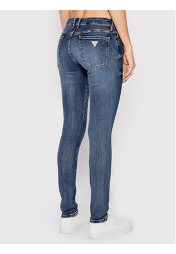 Guess Jeansy Annette W2YA99 D4Q02 Niebieski Skinny Fit. Kolor: niebieski