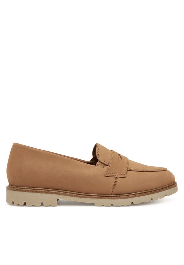 Mokasyny Tamaris. Kolor: beżowy