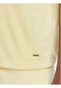 Morgan Bluzka 261-DIANA Żółty Regular Fit. Kolor: żółty. Materiał: syntetyk #5